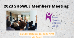 Image listing time and state of members meeting october 15 at 7 PM