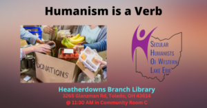 Using Humanism to serve the community