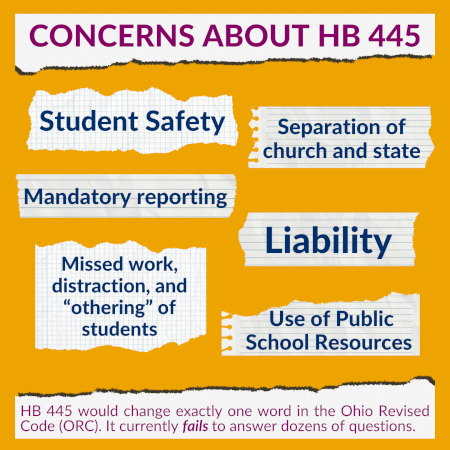 Some concerns with HB 445 and RTRI