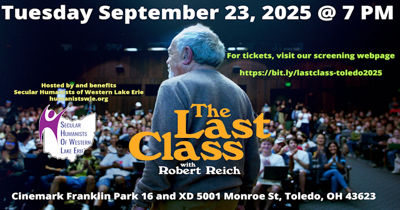 Info for our showing of The Last Class film