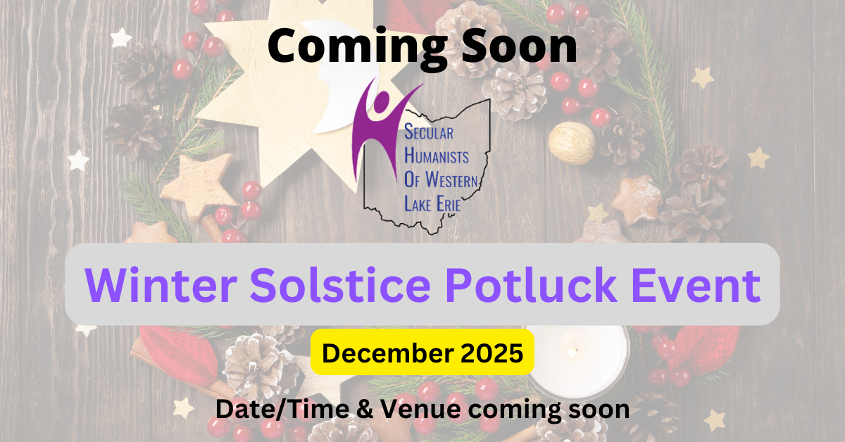 Coming soon Solstice Potluck 2025